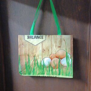 Upcycled Eggs Animal Feed Bags tote Grocery bags